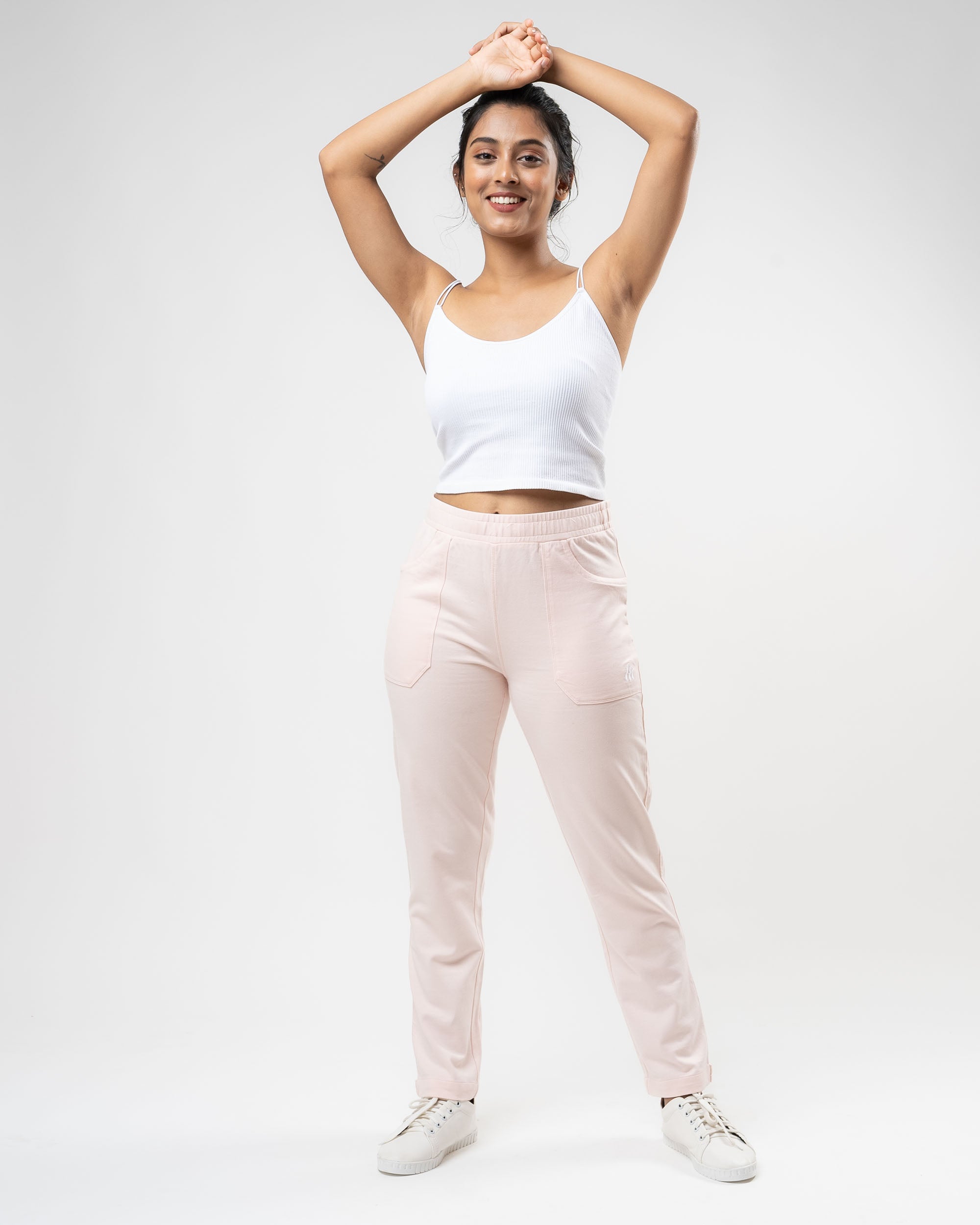 Pink Women's Cotton Pants - Organic Bottom wear – Cuttlefish
