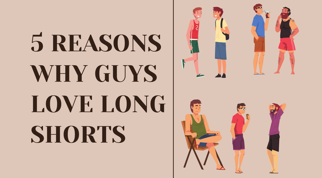 5 reasons why Long knee length cotton shorts are the best for men and boys