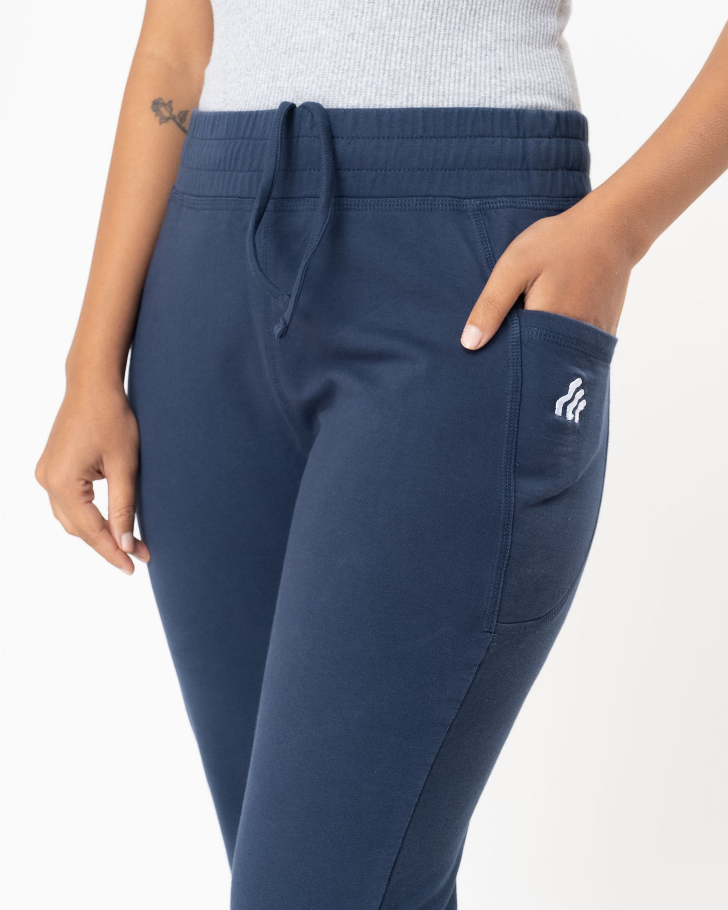 Flex Waist Trouser in Performance Cotton | Women's Pants | Argent