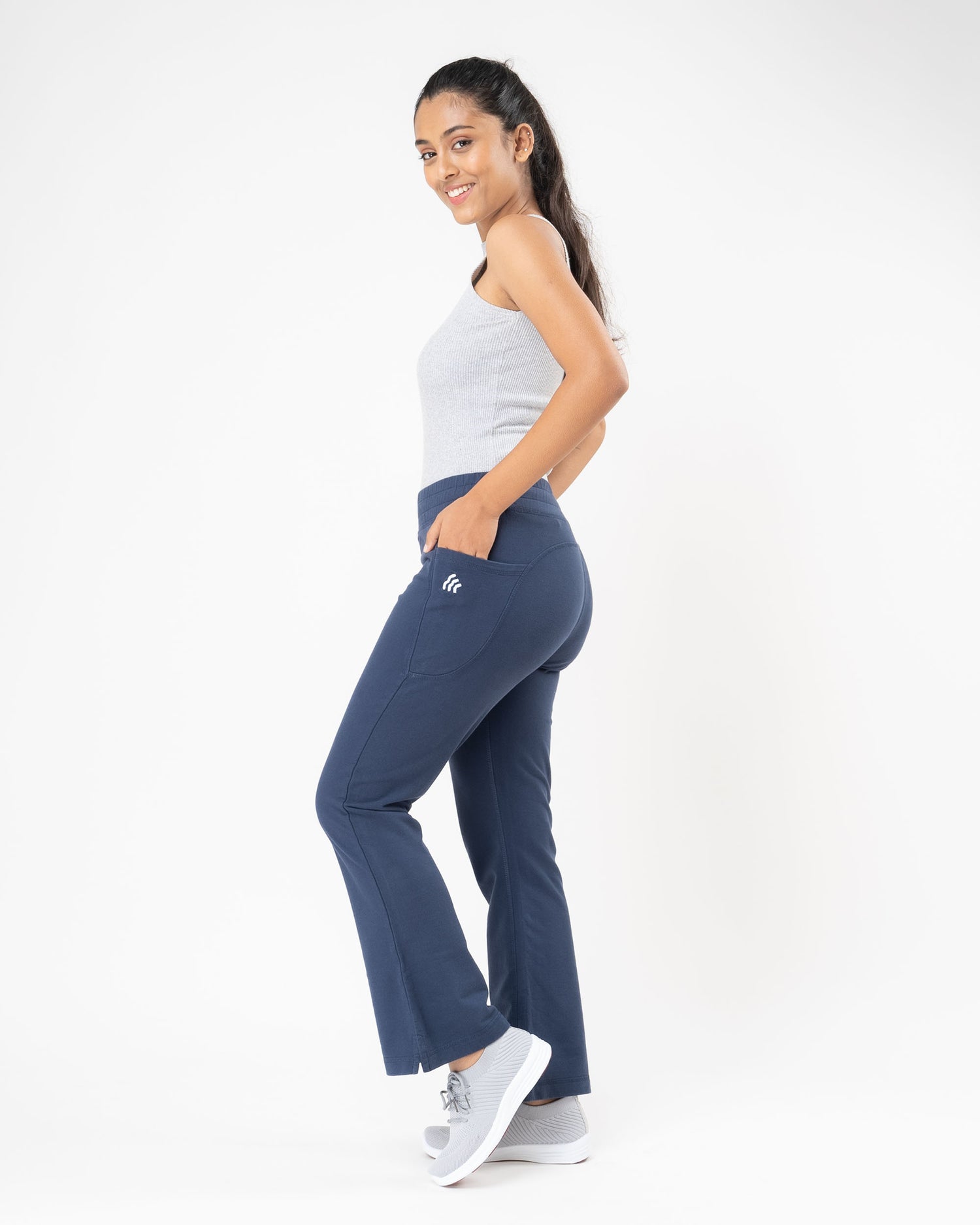 Buy Flared Cotton Summer Pants For Women – Cuttlefish