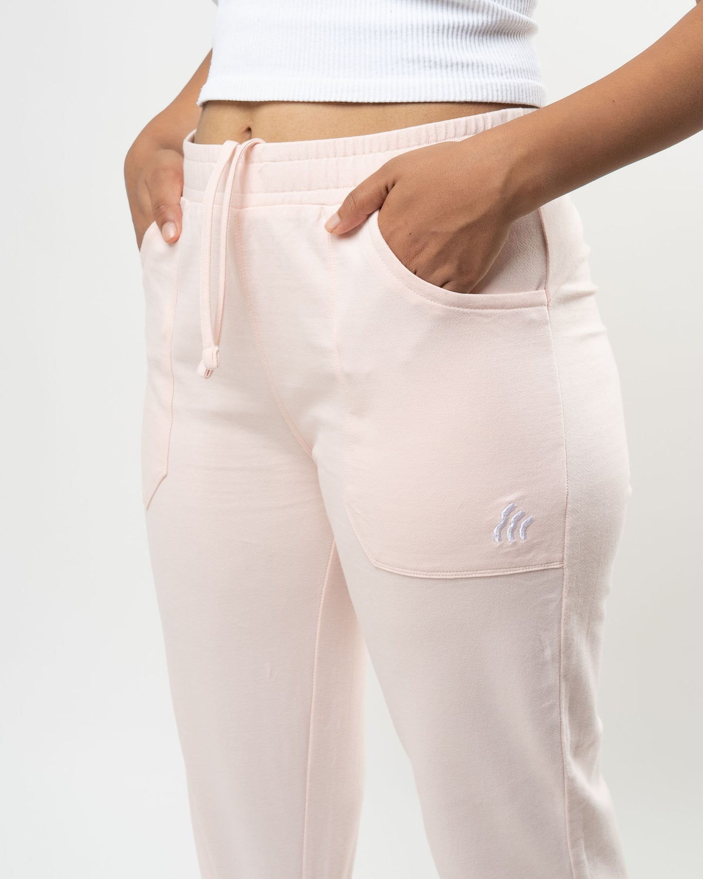 Cotton pants for women with pockets